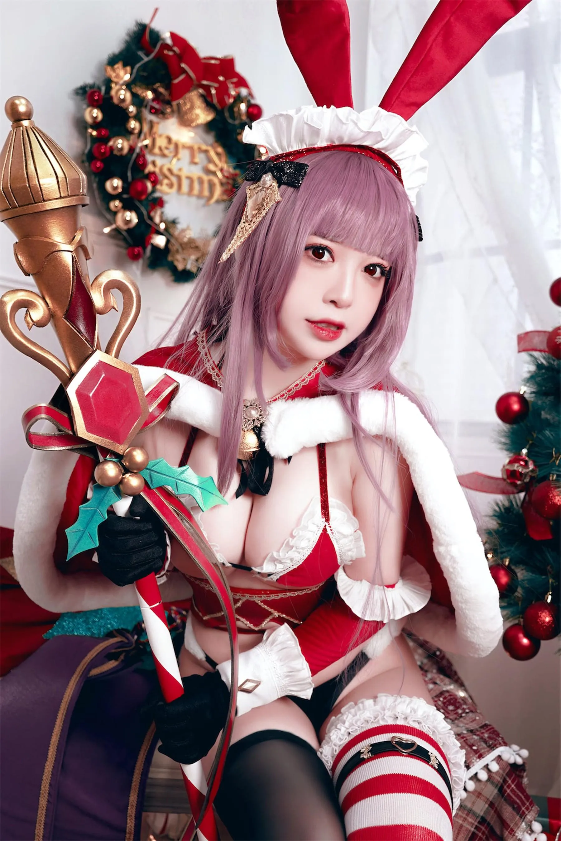 半半子 – NO.63 Christmas Bunny Aike [41P]插图8